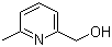 structure of CAS# 1122-71-0, 6-Methyl-2-pyridinemethanol