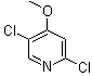 structure of CAS# 1122090-95-2, 2,5-二氯-4-甲氧基吡啶