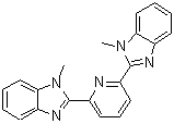 structure of CAS# 112362-30-8, 2,6-Bis(1-methylbenzimidazol-2-yl)pyridine