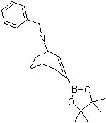 structure of CAS# 1123661-15-3, 8-苄基-8-氮杂双环[3.2.1]辛-2-烯-3-硼酸频哪醇酯