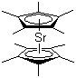 structure of CAS# 112379-48-3, 双(五甲基环戊二烯)锶