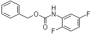 structure of CAS# 112434-18-1, (2,4-二氟苯基)氨基甲酸苄酯
