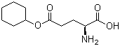 structure of CAS# 112471-82-6, L-Glutamic acid 5-cyclohexyl ester