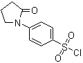 structure of CAS# 112539-09-0, 4-(2-氧代吡咯烷-1-基)苯磺酰氯