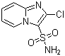 2-氯咪唑并[1,2-a]吡啶-3-磺酰胺分子结构 (CAS 112566-17-3)