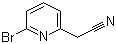 structure of CAS# 112575-11-8, (6-溴吡啶-2-基)乙腈