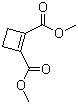 structure of CAS# 1128-10-5, 1-环丁烯-1,2-二羧酸二甲酯