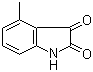 structure of CAS# 1128-44-5, 4-Methylisatin