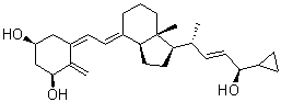 structure of CAS# 112827-99-3, 24R-卡泊三醇