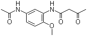 CAS 登录号：112854-88-3, 3-(N-乙酰乙酰)氨基-4-甲氧基乙酰苯胺