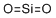 Silicon dioxide molecular structure (CAS 112945-52-5)