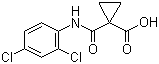 CAS 登录号：113136-77-9, 环丙酸酰胺, 环丙酰草胺, 1-(2,4-二氯苯氨基羰基)环丙羧酸, 1-(2,4-二氯苯胺甲酰)环丙甲酸
