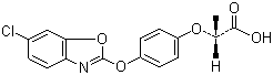 Fenoxaprop-P molecular structure (CAS 113158-40-0)