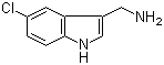 structure of CAS# 113188-83-3, 5-氯-1H-吲哚-3-甲胺