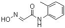 CAS 登录号：1132-03-2, 2-(羟基亚胺基)-N-(2-甲基苯基)乙酰胺