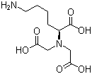 structure of CAS# 113231-05-3, N,N-Bis(carboxymethyl)-L-lysine