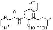 structure of CAS# 1132709-15-9, [(1R)-3-Methyl-1-[[(2R)-1-oxo-3-phenyl-2-[(2-pyrazinylcarbonyl)amino]propyl]amino]butyl]boronic acid