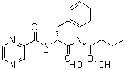CAS 登录号：1132709-16-0, B-[(1S)-3-甲基-1-[[(2R)-1-氧代-3-苯基-2-[(2-吡嗪基羰基)氨基]丙基]氨基]丁基]硼酸