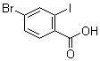 structure of CAS# 1133123-02-0, 4-溴-2-碘苯甲酸