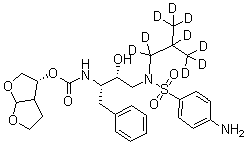 structure of CAS# 1133378-37-6, 九氘代地瑞拉为