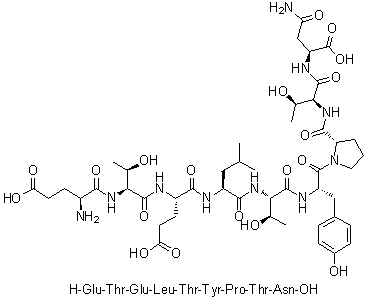 CAS # 1133963-06-0, L-alpha-Glutamyl-L-threonyl-L-alpha-glutamyl-L-leucyl-L-threonyl-L-tyrosyl-L-prolyl-L-threonyl-L-asparagine