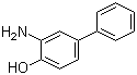 structure of CAS# 1134-36-7, 3-氨基-4-羟基联苯