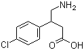 structure of CAS# 1134-47-0, 巴氯芬