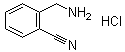 structure of CAS# 1134529-25-1, 2-(氨基甲基)苯甲腈盐酸盐