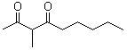 structure of CAS# 113486-29-6, 3-甲基-2,4-壬烷二酮