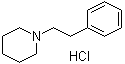 CAS # 1135-33-7, 1-(2-Phenylethyl)piperidine hydrochloride, 1-Phenethylpiperidine hydrochloride
