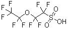 structure of CAS# 113507-82-7, 全氟-3-氧杂戊烷-磺酸