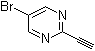 structure of CAS# 1135283-08-7, 5-溴-2-乙炔基嘧啶