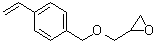 structure of CAS# 113538-80-0, p-Vinylbenzyl glycidyl ether