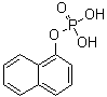 structure of CAS# 1136-89-6, 1-萘基磷酸酯