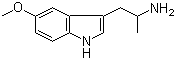 structure of CAS# 1137-04-8, 5-甲氧基-2-甲基色胺