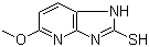 structure of CAS# 113713-60-3, 2-巯基-5-甲氧基咪唑[4,5-b]吡啶