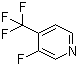 structure of CAS# 113770-87-9, 3-氟-4-(三氟甲基)吡啶