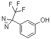 structure of CAS# 113787-85-2, 3-[3-(Trifluoromethyl)-3H-diazirin-3-yl]phenol
