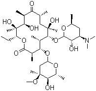 CAS 登录号：114-07-8, 红霉素