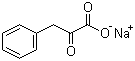 苯丙酮酸钠分子结构 (CAS 114-76-1)