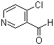 structure of CAS# 114077-82-6, 4-氯吡啶-3-甲醛