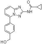 CAS 登录号：1142936-49-9, N-[5-[4-(羟基甲基)苯基][1,2,4]三唑并[1,5-a]吡啶-2-基]环丙烷甲酰胺