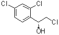 structure of CAS# 114446-57-0, (alphaR)-2,4-二氯-alpha-(氯甲基)苯甲醇