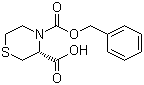 CAS 登录号：114580-22-2, (R)-4-苄氧羰基硫代吗啉-3-甲酸
