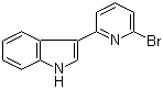 structure of CAS# 1146080-40-1, 3-(6-溴-2-吡啶基)-1H-吲哚