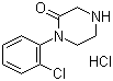 CAS 登录号：1146411-40-6, 1-(2-氯苯基)哌嗪-2-酮盐酸盐