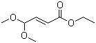 structure of CAS# 114736-25-3, (E)-4,4-二甲氧基-2-丁烯酸乙酯