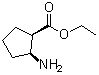 structure of CAS# 114745-45-8, 顺式-2-氨基环戊烷羧酸乙酯