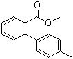structure of CAS# 114772-34-8, 4'-甲基联苯-2-羧酸甲酯