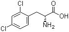 structure of CAS# 114872-98-9, D-2,4-二氯苯丙氨酸